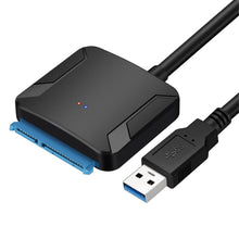 Load image into Gallery viewer, USB 3.0 To Sata Adapter Converter Cable USB3.0 Hard Drive Converter Cable For Samsung Seagate WD 2.5 3.5 HDD SSD Adapter