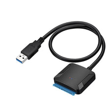 Load image into Gallery viewer, USB 3.0 To Sata Adapter Converter Cable USB3.0 Hard Drive Converter Cable For Samsung Seagate WD 2.5 3.5 HDD SSD Adapter